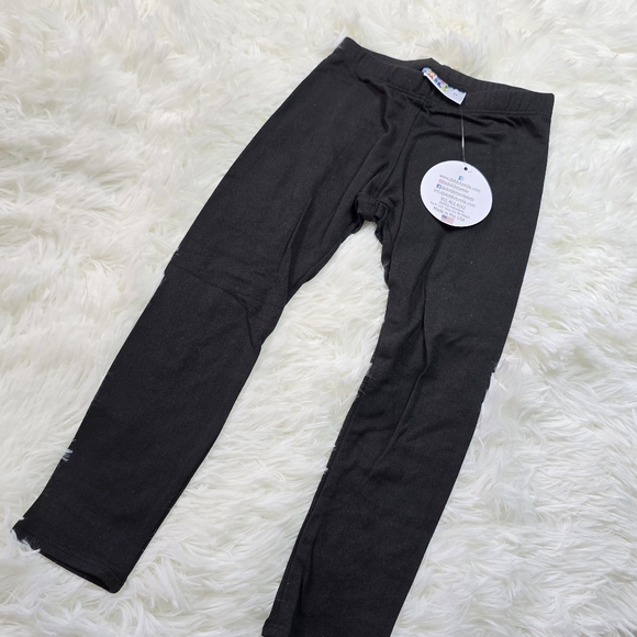 Dot Dot Smile happy two piece set. Short sleeve shirt and leggings nwt - Picture 4 of 5